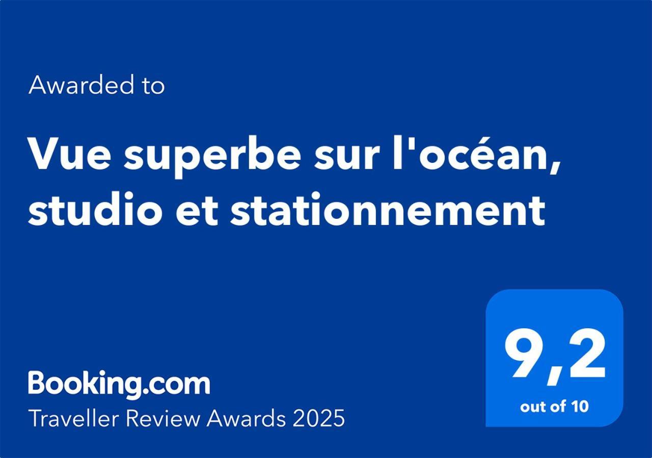 Vue Superbe Sur L'Ocean, Studio Et Stationnement แซ็งต์-ฌอง-เดอ-มองต์ ภายนอก รูปภาพ